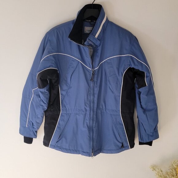 Obermeyer Waterproof Insulated Winter Snowboard Ski Women's Jacket Size 8 - Picture 2 of 12
